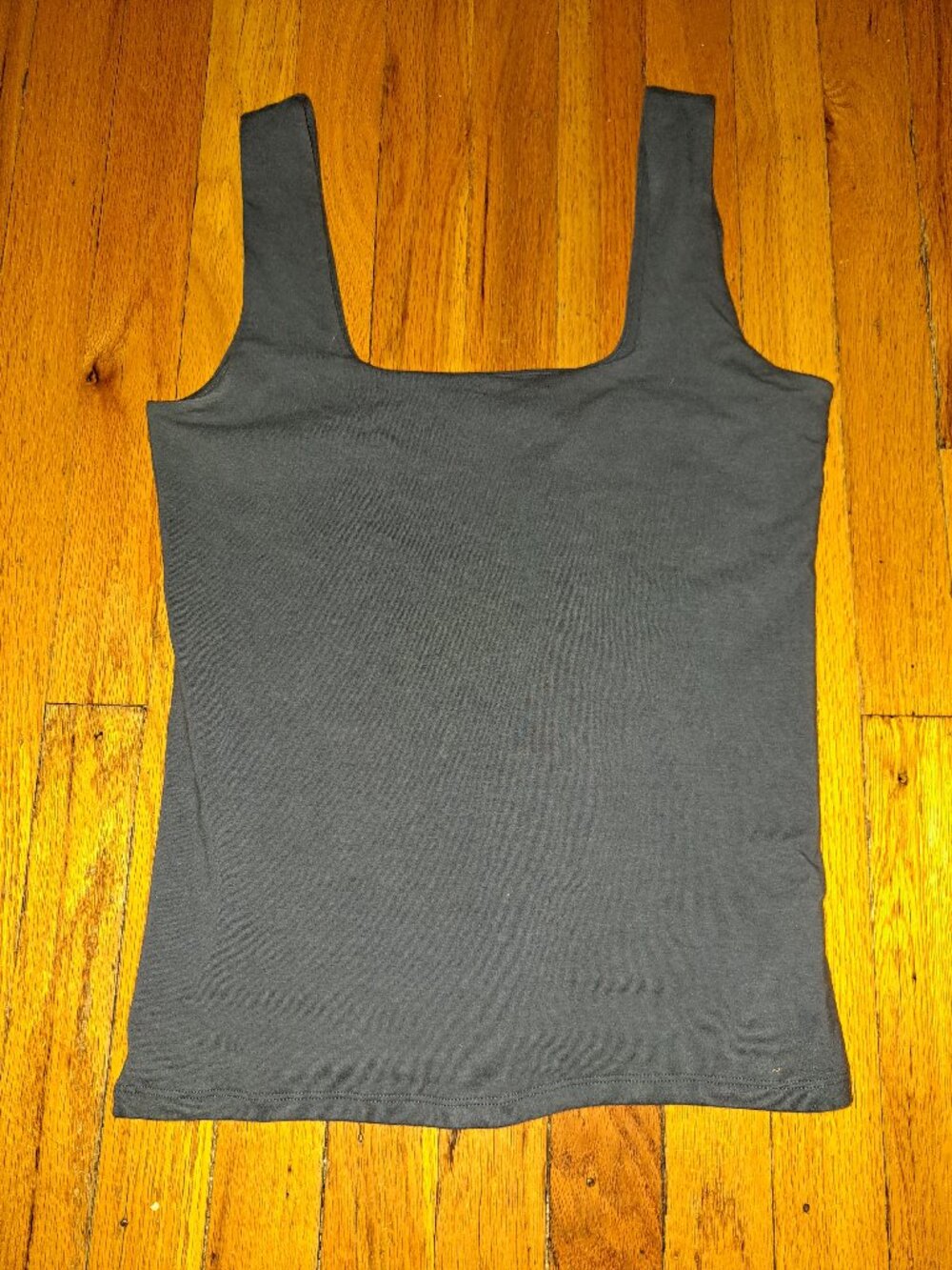 Abercrombie & Fitch navy blue tank top sz Large